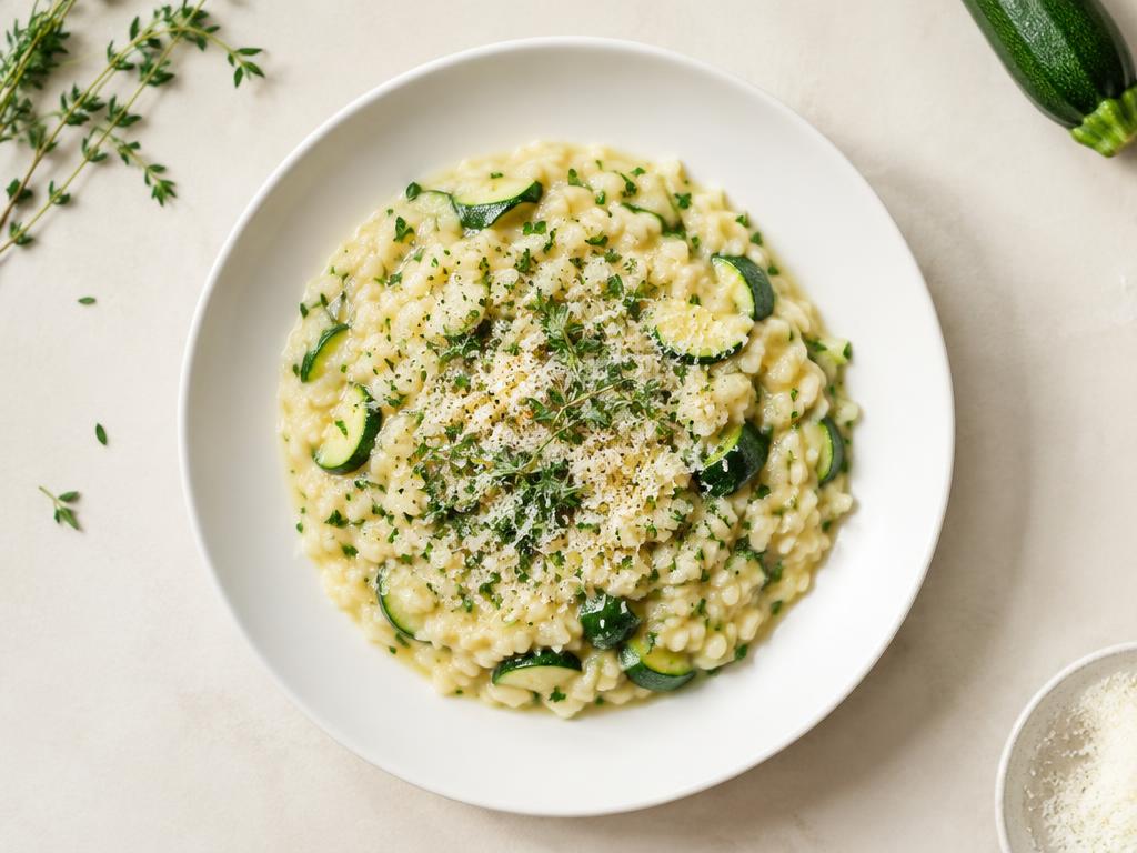Risotto alle zucchine