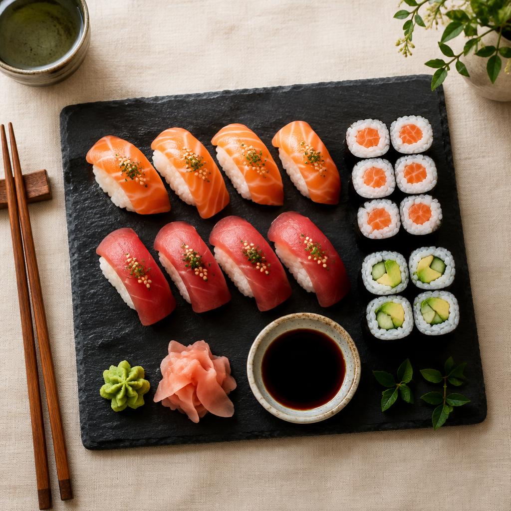 Sushi: nigiri e maki
